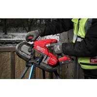 Ленточная пила Milwaukee Fuel M18 FBS85-202C 4933471497 (с 2-мя АКБ, кейс) - Превью изображения №8 — Интернет-магазин Your Sale