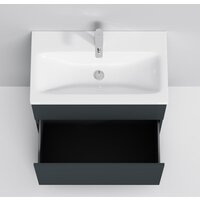 AM.PM Тумба под умывальник Gem 75 M90FSX07522GM32 (2 ящика, графит) Image #4