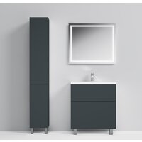 AM.PM Тумба под умывальник Gem 75 M90FSX07522GM32 (2 ящика, графит) Image #7