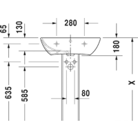 Duravit ME by Starck 60x46 [2335600000] Image #4
