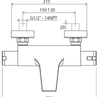 Ravak TE 082.00/150 [X070046] Image #5
