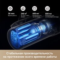 Вертикальный моющий пылесос Trouver Wet and Dry Vacuum K30 HMH14A (евровилка) - Превью изображения №9 — Интернет-магазин Your Sale