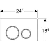 Geberit Sigma 21 115.884.SJ.1 (черный глянцевый) Image #4