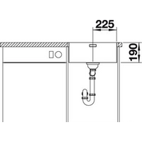 Blanco Andano 450-IF (с клапаном-автоматом) [519376] Image #4