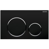 Geberit Sigma 20 115.882.KM.1 (черный/глянцевый хром) Image #1