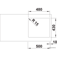 Blanco Solis 450-IF 526121 (полированная) Image #3