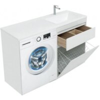 Aquanet Тумба под умывальник Токио 68 00239291 (правая, белый) Image #10