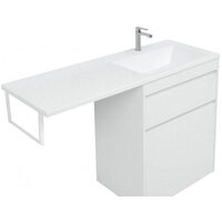 Aquanet Тумба под умывальник Токио 68 00239291 (правая, белый) Image #3