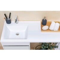 Aquanet Тумба под умывальник Токио 68 00239291 (правая, белый) Image #16