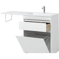 Aquanet Тумба под умывальник Токио 68 00239291 (правая, белый) Image #11