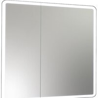 Континент Шкаф с зеркалом Emotion Led 80x80 (с датчиком движения) Image #1