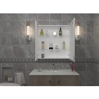 Континент Шкаф с зеркалом Emotion Led 80x80 (с датчиком движения) Image #36