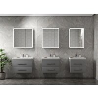 Континент Шкаф с зеркалом Emotion Led 80x80 (с датчиком движения) Image #16