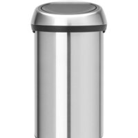 Brabantia Touch Bin 60 л (стальной с защитой от отпечатков)