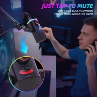 Проводной микрофон FIFINE AM8PROTW (белый) - Превью изображения №9 — Интернет-магазин Your Sale