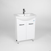 Viant Тумба Милан с умывальником Балтика 60 VMIL60BA-T2ST + WH110246