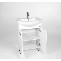 Viant Тумба Милан с умывальником Балтика 60 VMIL60BA-T2ST + WH110246 Image #2