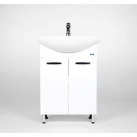 Viant Тумба Милан с умывальником Балтика 60 VMIL60BA-T2ST + WH110246 Image #3