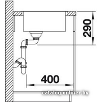 Blanco Andano 400-IF (с клапаном-автоматом) [518312] Image #4