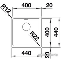Blanco Andano 400-IF (с клапаном-автоматом) [518312] Image #3