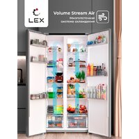 Холодильник side by side LEX LSB530WHID wind - Превью изображения №4 — Интернет-магазин Your Sale