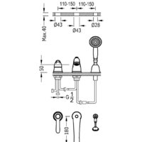 Смеситель Tres Classic 24214501LM - Превью изображения №2 — Интернет-магазин Your Sale