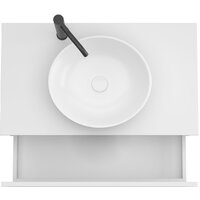 ЗОВ Тумба под умывальник Кито K70LW0MWMC-LDSPW (белый матовый) Image #3