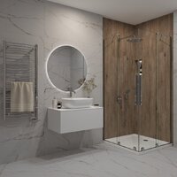 ЗОВ Тумба под умывальник Кито K70LW0MWMC-LDSPW (белый матовый) Image #6