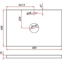ЗОВ Тумба под умывальник Кито K70LW0MWMC-LDSPW (белый матовый) Image #8
