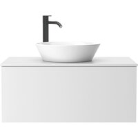 ЗОВ Тумба под умывальник Кито K70LW0MWMC-LDSPW (белый матовый) Image #2