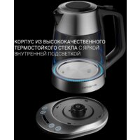 Электрический чайник Polaris PWK 1775CGLD Wi-Fi IQ Home - Превью изображения №10 — Интернет-магазин Your Sale