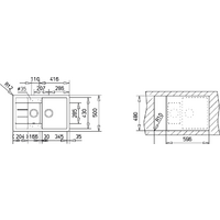 TEKA Astral 60 B-TG Белый [88921] Image #2