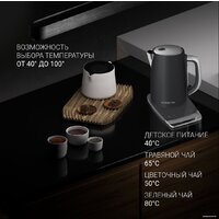 Электрический чайник Polaris PWK 1755CAD WIFI IQ Home (серый) - Превью изображения №9 — Интернет-магазин Your Sale