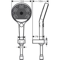 Hansgrohe Rainfinity 130 3jet 26851000 Image #5