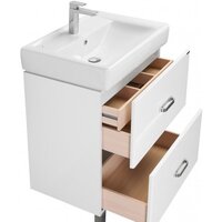 Акватон Тумба Америна 80 Н с умывальником Тигода 80 (белая) Image #3