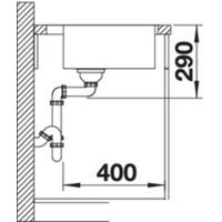 Blanco Andano 400-IF/A (с клапаном-автоматом) Image #3