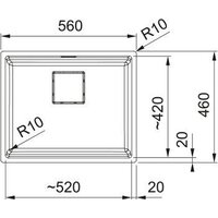 Franke Kanon KNG 110-52 125.0721.150 (черный матовый) Image #5