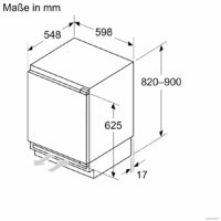 Мини-холодильник Bosch Serie 4 KUL22VFD0 - Превью изображения №6 — Интернет-магазин Your Sale