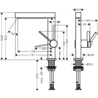 Hansgrohe Finoris 76060000 Image #3