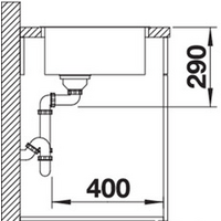 Blanco Andano 400-IF (без клапана-автомата) Image #3