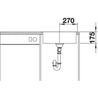 Blanco Zerox 500-IF Durinox (без клапана-автомата) Image #2