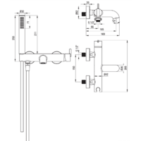 Deante Silia Titanium BQS_D11M Image #3