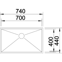 Blanco Zerox 700-U 521593 Image #2