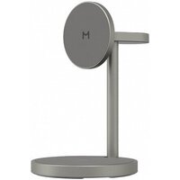 Беспроводное зарядное Magssory Base Pro Wireless Qi2 WCH012t (титановый) - Превью изображения №5 — Интернет-магазин Your Sale