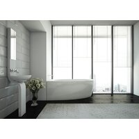 Aquatek Дива 150x90 (с каркасом и экраном, левая) Image #4