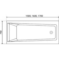 Lauter Versailles 150x75 21070050 (с ножками и лицевым экраном) Image #13