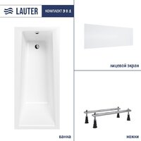 Lauter Versailles 150x75 21070050 (с ножками и лицевым экраном)