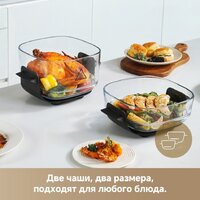 Аэрогриль (аэрофритюрница) Dreame Air Fryer PT60 (серый) - Превью изображения №17 — Интернет-магазин Your Sale