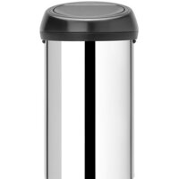 Brabantia Touch Bin 60 л (стальной полированный/черный) Image #1