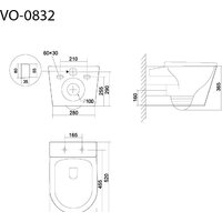 Унитаз подвесной Triton Pro Tornado Verso TR-VO-0832 - Превью изображения №11 — Интернет-магазин Your Sale